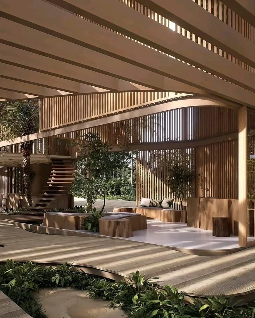 تصميم معماري خارجي فاخر